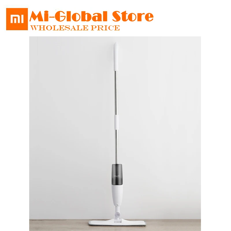 

Xiaomi deerma water spray mop Carbon fiber dust cloth 360 degree rotating rod 1.2m mop rod only 0.75kg easier for cleaning