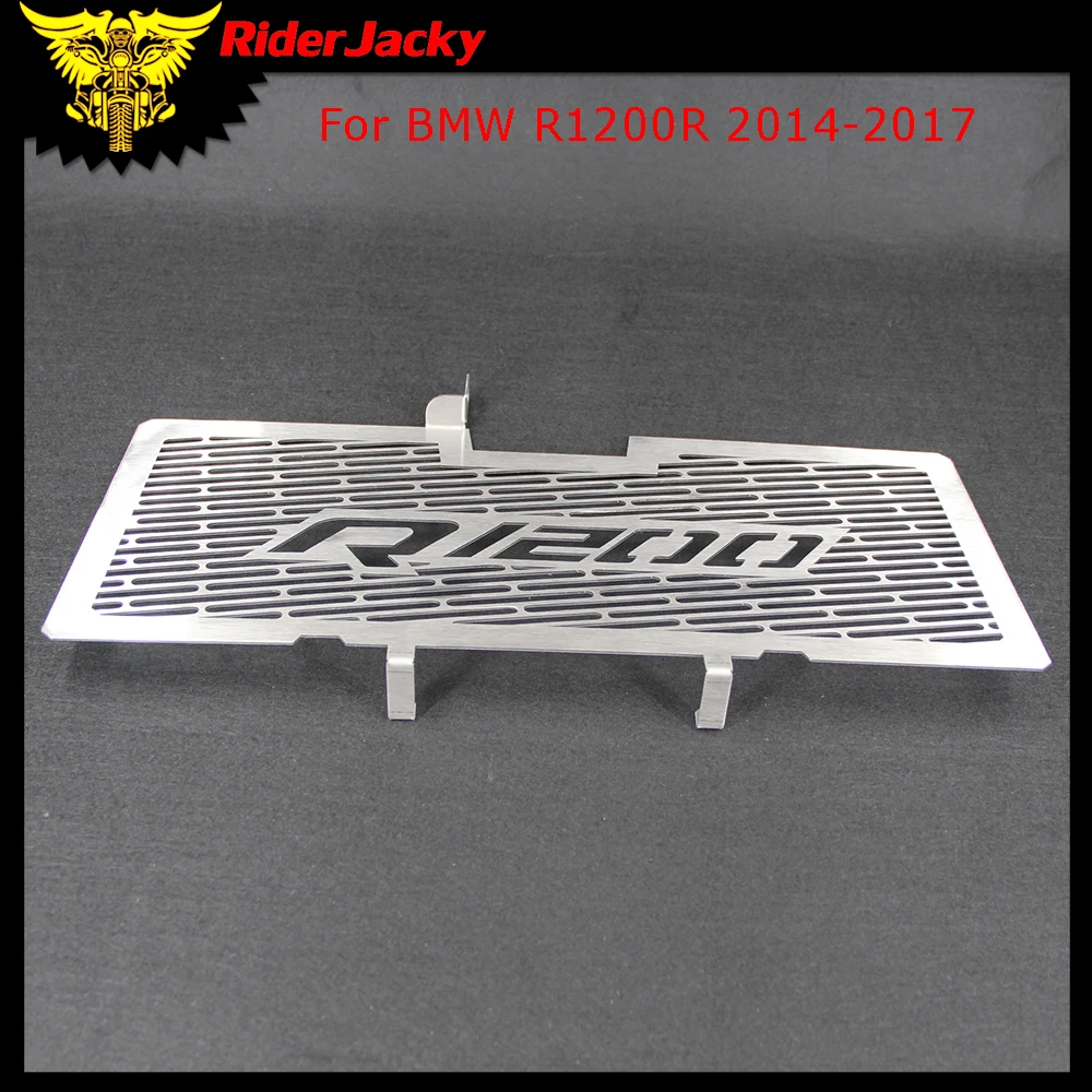 

CNC Motorccycle Stainless Steel Radiator Grille Guard Cover Protector For BMW R1200R R1200 2014-2017 2015 2016