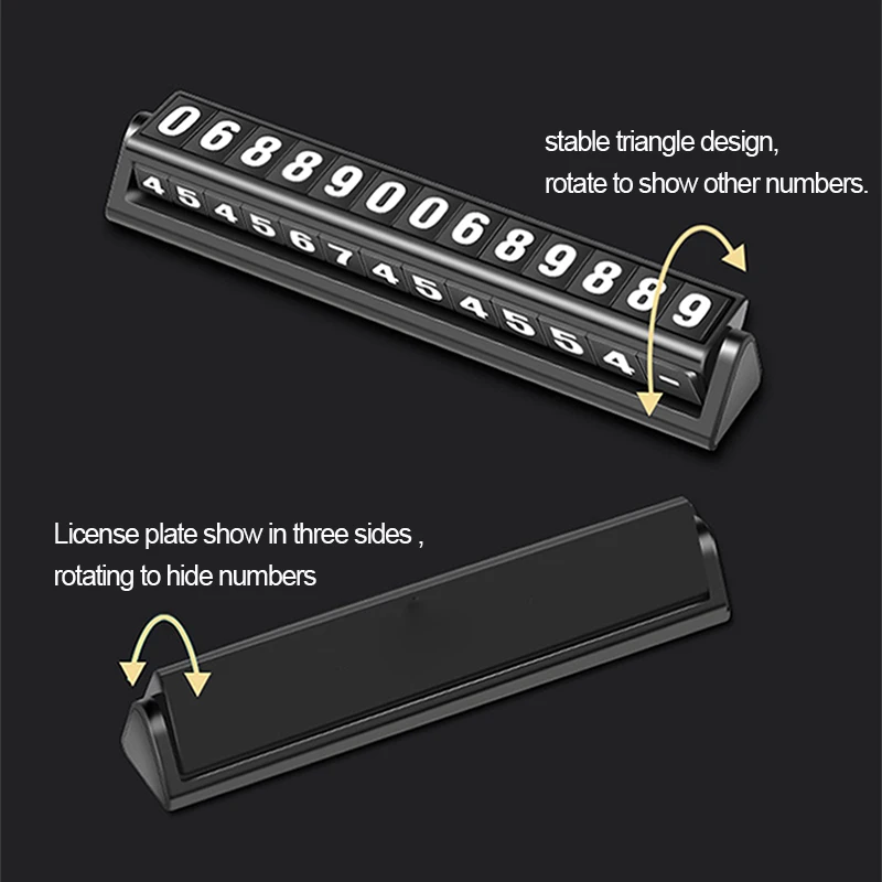 Автомобильный Стайлинг, временная парковочная карта, авто телефон, номерная карта, автомобильная наклейка, парковочный стоп, номер телефона в автомобильных аксессуарах