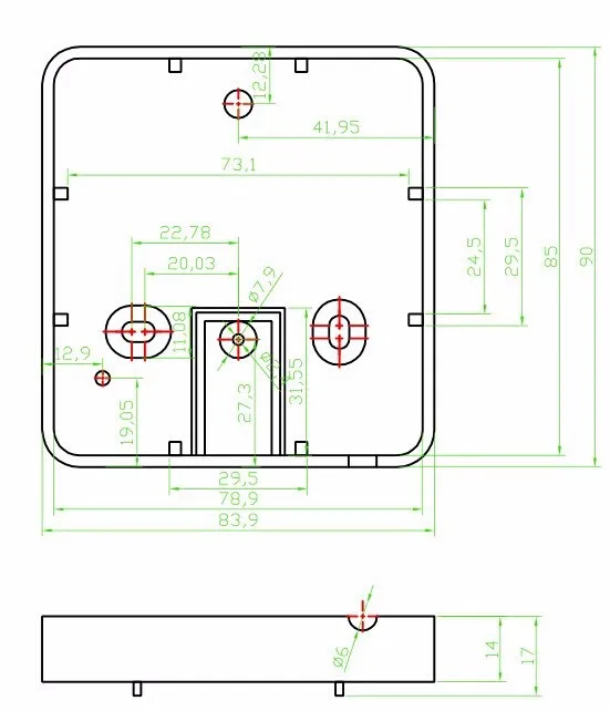 szomk shenzhen plastic box enclosure electroncis instrument enclosure project box junction housing abs control box  (9)