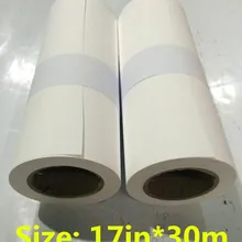 17in PP матовая Поверхностная бумага с качественный клей для самоклеящейся 2 рулона цена