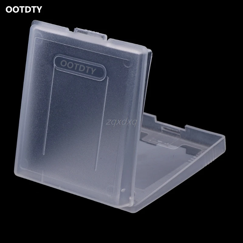 5 шт прозрачный пластиковый чехол для игрового картриджа пылезащитный чехол для nintendo Game Boy Новинка