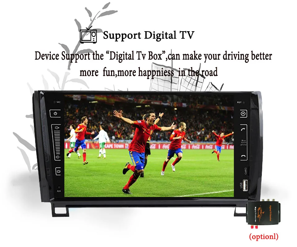 4G + 64G Android 9 0 автомобильный dvd плеер для toyota Tundra Sequoia 2007 2008 2009 2010 2013 Авторадио