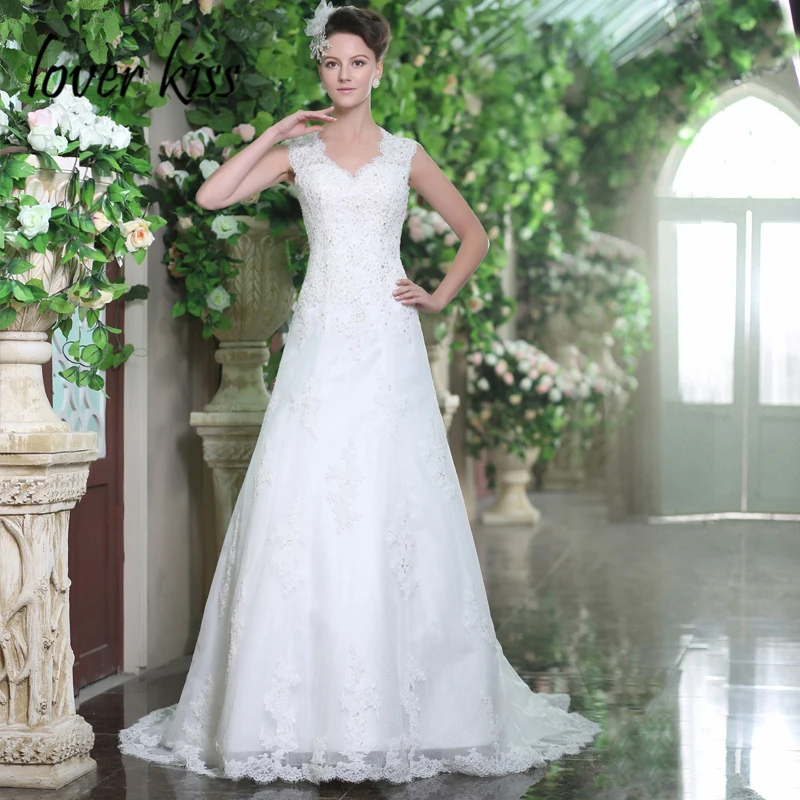 Lover Kiss vestidos de noiva богемное кружевное пляжное свадебное платье приморские Свадебные платья открытая спина подвенечное платье robe de mariee