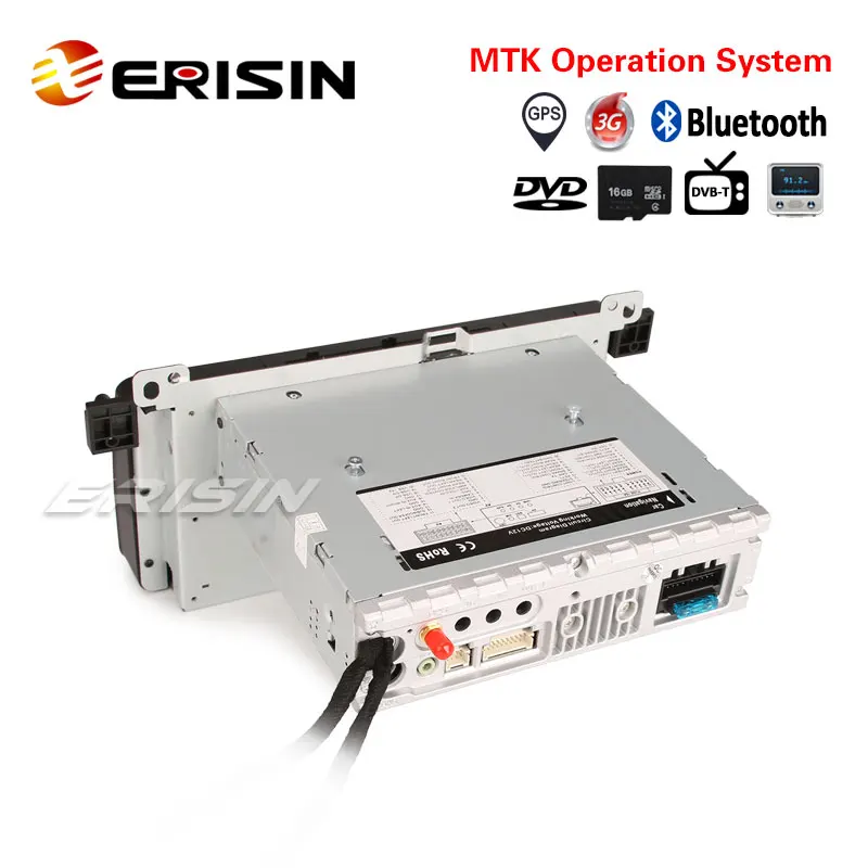 Erisin ES746B 7 &quotMTK автомобильный DVD GPS плеер IPOD 3G Rds DVR система для BMW E46