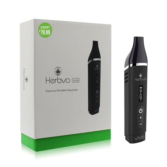 

AIRISTECH VAPOR Herbva Viva Electronic Cigarette 2200mah Temperature Control Vaporizer Dry Herb Style e cigarette vape Pen