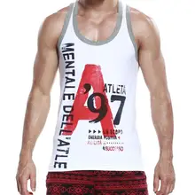 Новые seobean новые сексуальные мужские модные безрукавки удобные для фитнеса хлопковые мужские майки с принтом Топ тройники