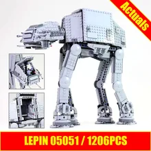 Lepin 05051 Star Series Wars Force Awaken The AT Transpotation AT Armored Robot 75054 Building Blocks