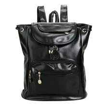 Inglaterra Estilo Vintage PU Cuero de Los Hombres de alta Calidad Para las Mochilas de la Universidad Del Estilo Preppy Mochilas Escolares para 13 pulgadas bolsas para portátiles