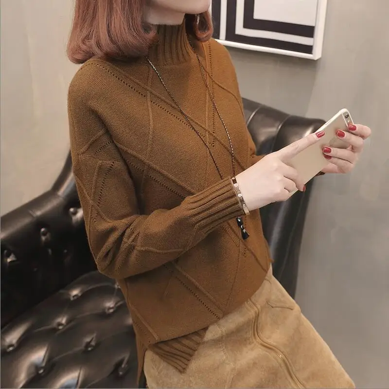 2018 New Arrivals Spring Autumn Fashion women Sweater Winter Casual Sweaters Women Jumper Pullovers Loose Femininas Blusas