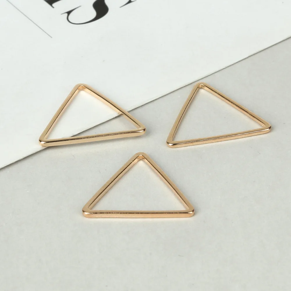 

20PCS Vintage KC-Gold Flower Charms Pendants DIY Handmade Jewelry Findings Earring Accessories