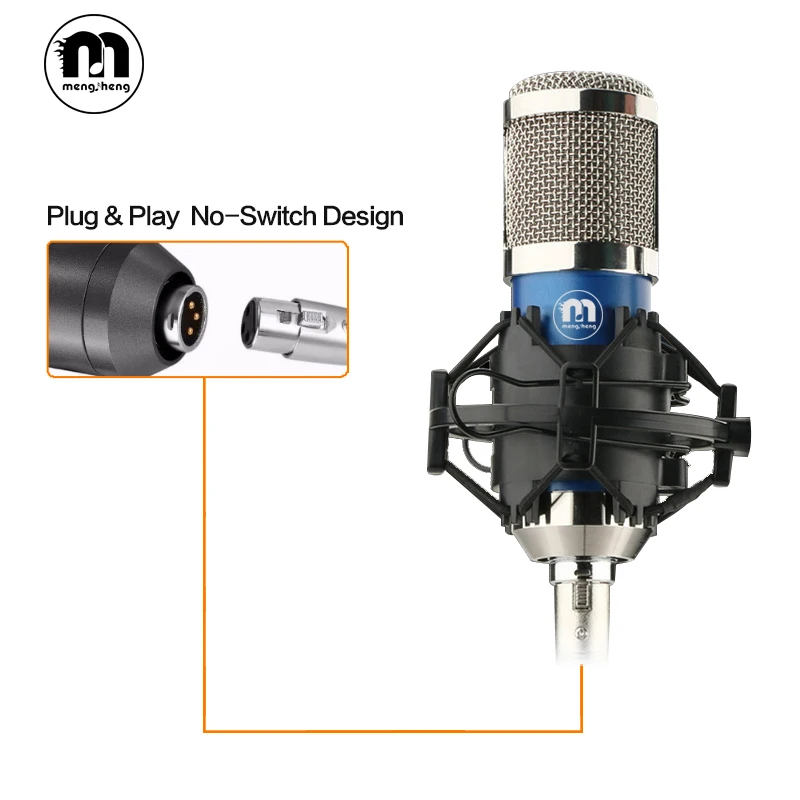 Bm 800 конденсаторный микрофон для компьютера караоке mic bm800 Поп фильтр подвес
