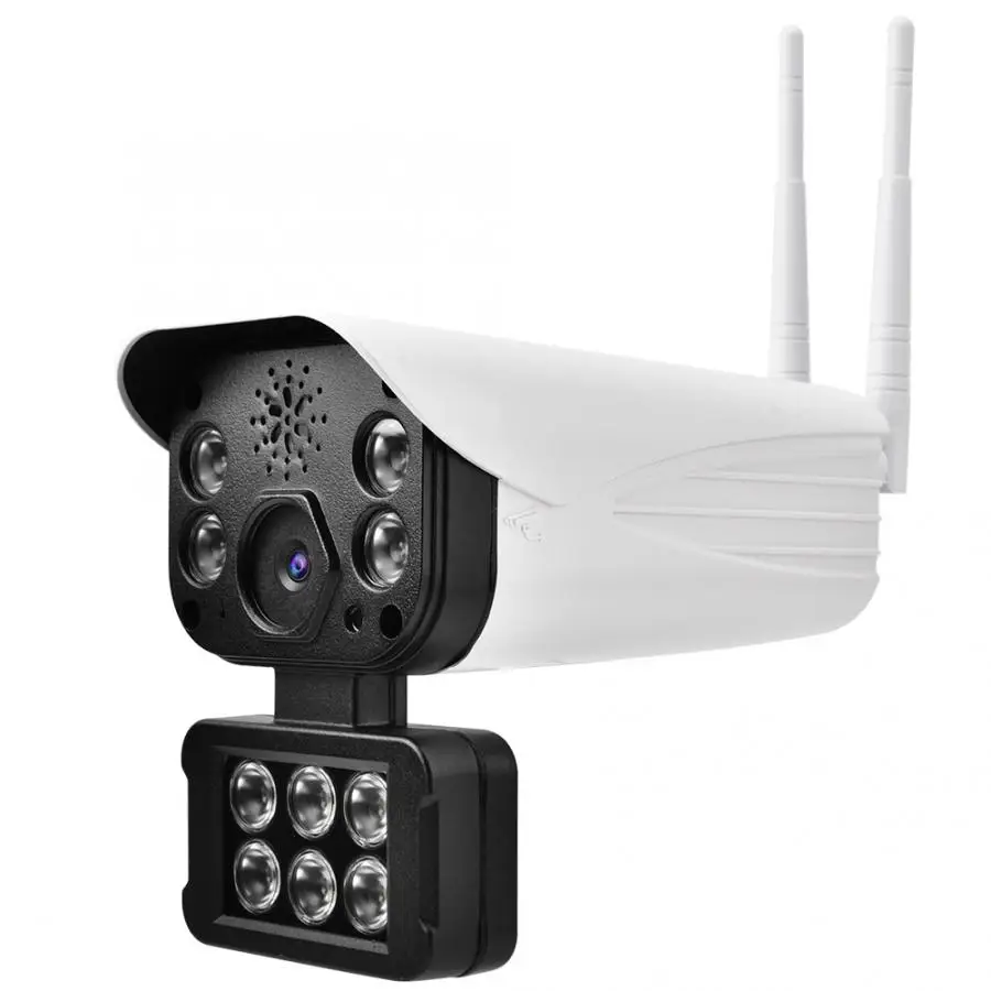 Ip-камера 1080P WiFi 10 лампочек IP Bullet камера полноцветная камера ночного видения