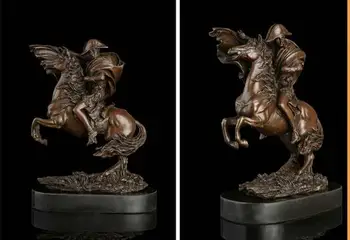 

bronze Pure Copper Old Qing Ming Brass Red Art Art Deco Sculpture Napoleon Bronze Statue Yes home decoration