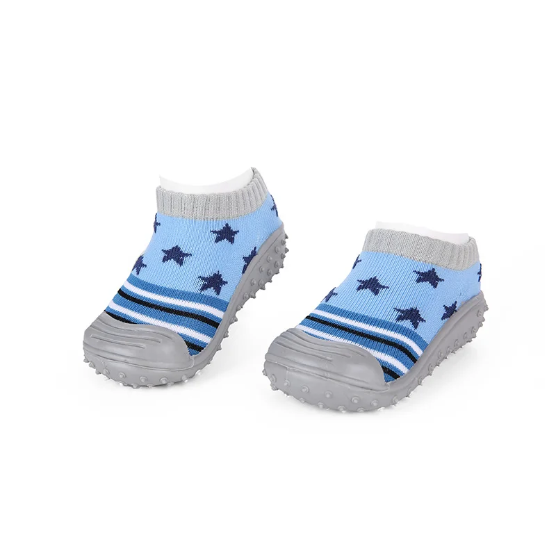 

Baby cute first walkers Newborn Autumn Winter Anti Slip Socks with Rubber Soles Toddler boy&girl Floor Shoes Infant Prewalker