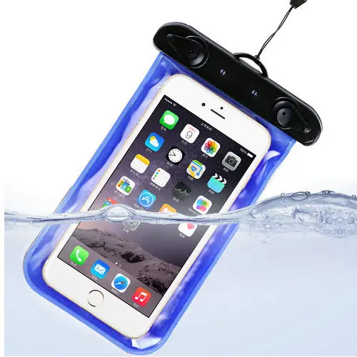 Blue S02 Водонепроницаемый чехол для htc Desire 620 620G Desire 820 Mini D820mu водонепроницаемая сумка для дайвинга наружный чехол для телефона подводный чехол для телефона - Цвет: Blue S02
