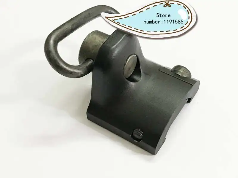 Tactical gear sector style sling swivel scope mount rail hand stop QD