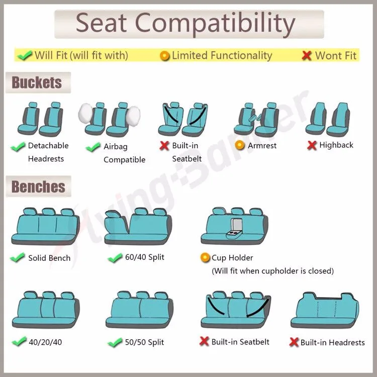 Полный набор чехлов для автомобильных сидений универсальные модные жаккардовые трикотажные чехлы для автомобильных сидений Аксессуары для салона автомобиля черный/серый/бежевый цвет