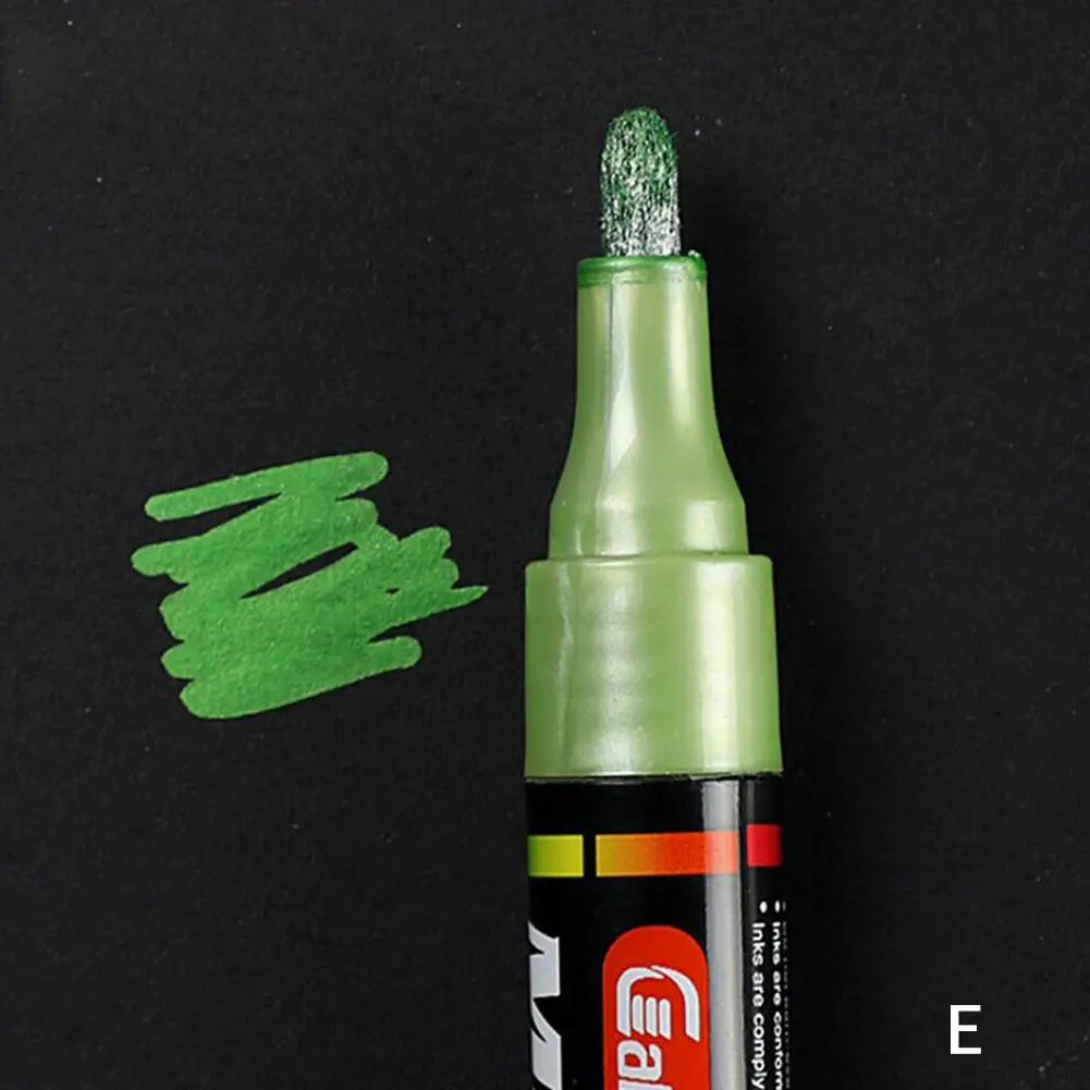 Permanent Tyre Paint Pen Car Motorcycle Bike Creative Marker Colourful Waterproof Oil Pen Rubber/Metal/Glass/Wood Tyre Paint