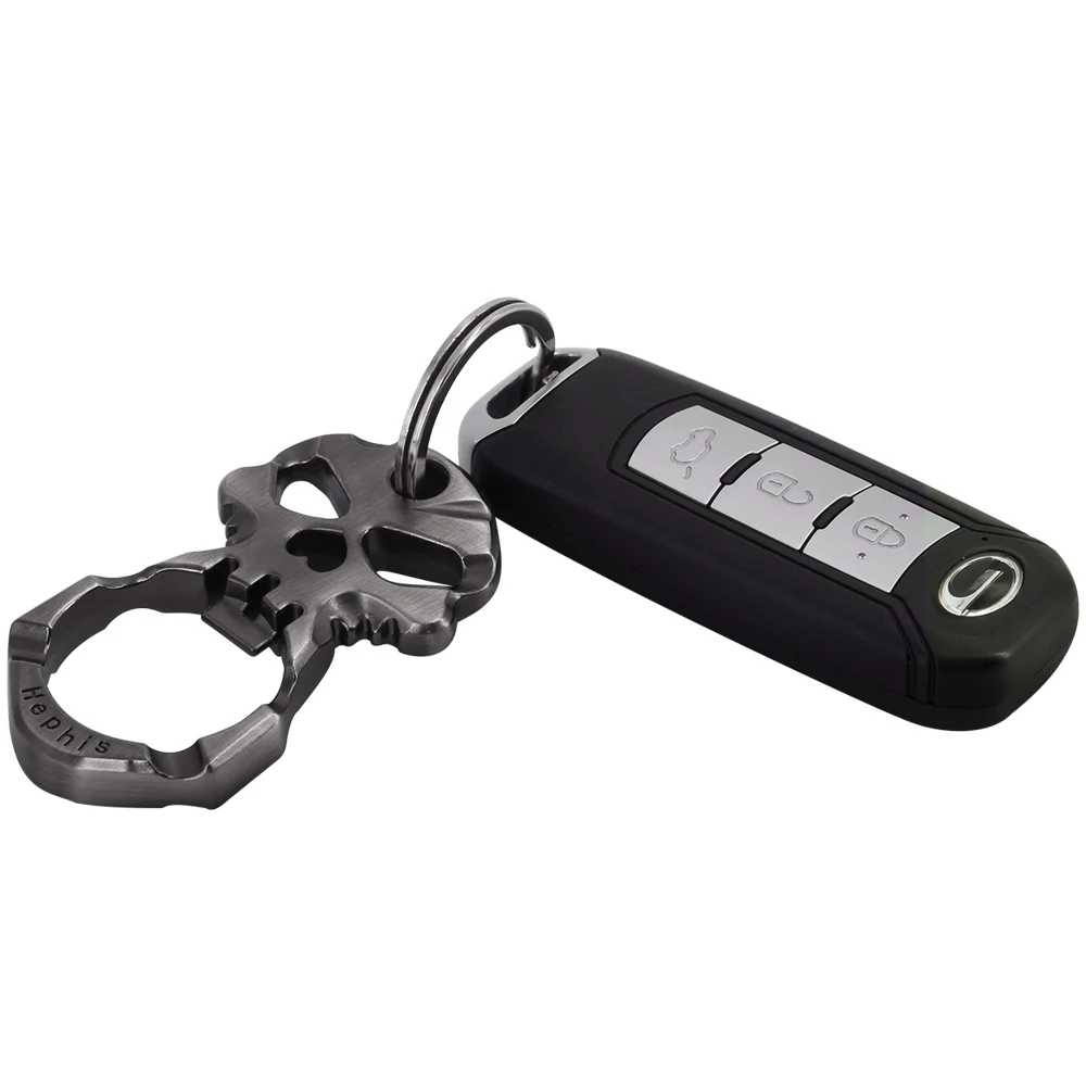 

Hephis dropshiper new arrival consternation bogey key chain daemon bottle opener men car keychains unique specter trinket K1-