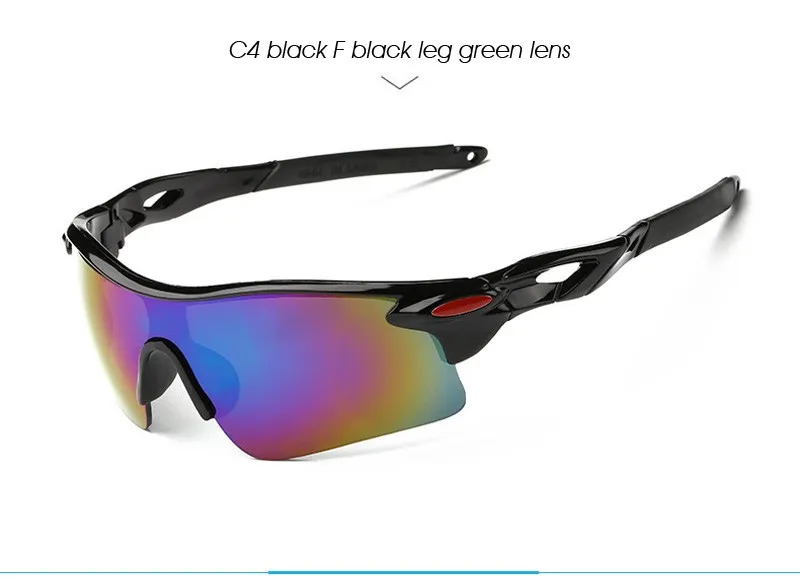 C4 black F black leg green lens