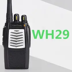 Новый черный рация WH29 UHF 403-470 мГц 5 Вт 16CH CTCSS DSC тот сканирования двухстороннее радио портативный приемопередатчик