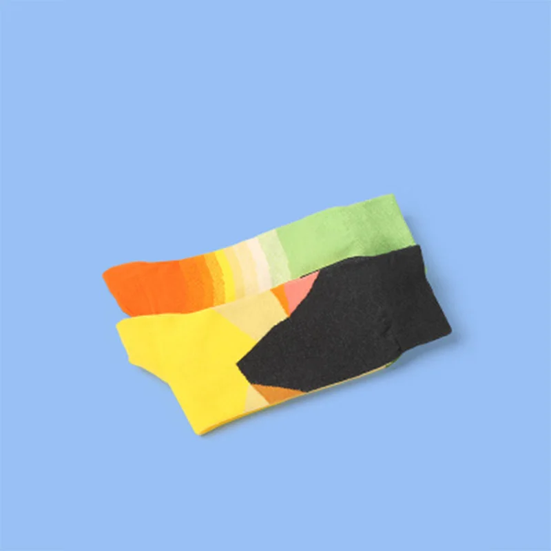 Забавная Фантастическая фотография JULY'S SONG счастливые мужские носки|socks cotton|socks