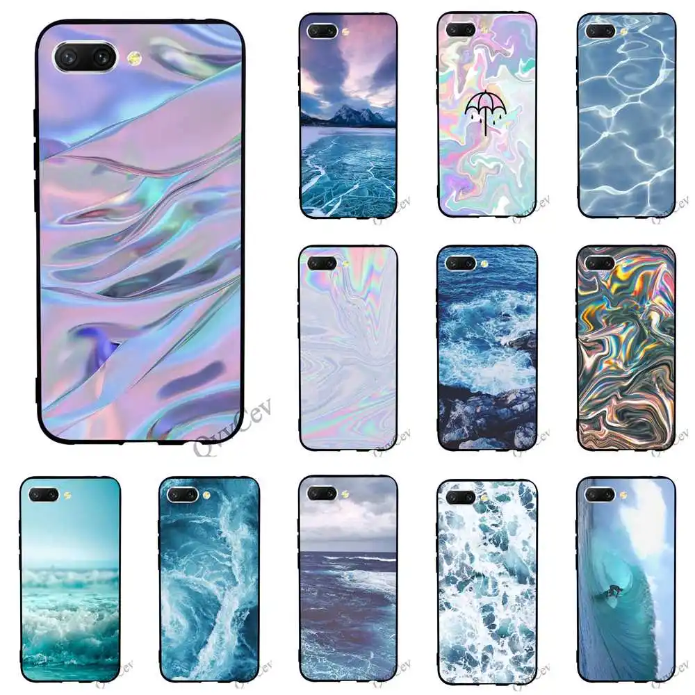 

Slim The waves Ocean water Phone Cover for Huawei Honor 7C Case 10 8 9 Lite 7A Pro 6A 7X Y6 Prime Nova 3i 3 Covers Back