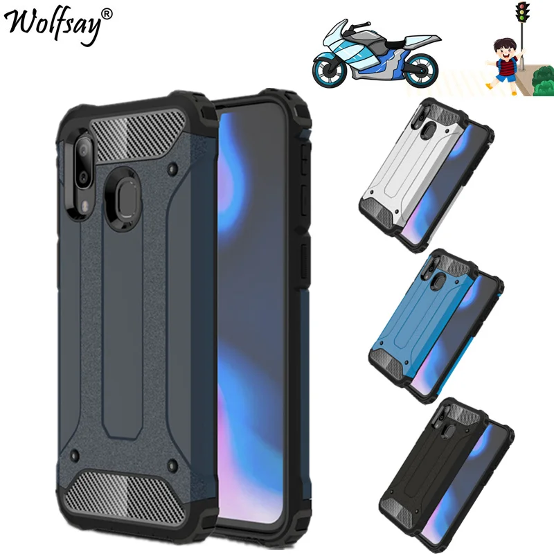 

For Case Samsung Galaxy A40 Case TPU+PC Shockproof Hybrid Armor Full Cover For Samsung Galaxy A40 Phone Case For Samsung A40