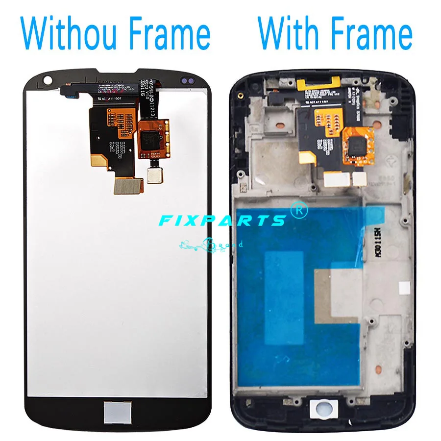 LG E960 Google Nexus 4 E960 LCD Touch Screen with Digitizer Assembly With Frame