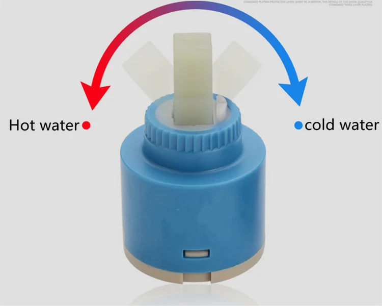 Керамический картридж 35 мм/40 мм клапан Кухня Ванная комната картридж кран смеситель Repalce аксессуары вращение плоское основание