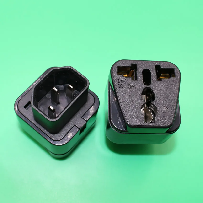 International Brand Computer Plug Adapter IEC 320 C13 to C14 Power PDU Plug Worldwide Converter