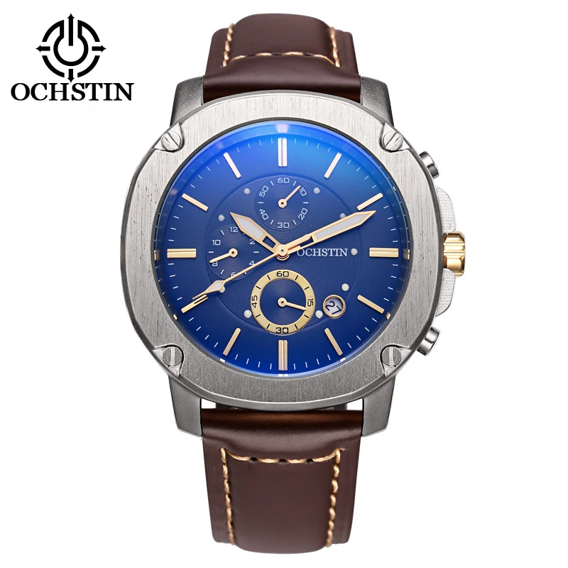 

OCHSTIN Men Casual Sport Watches Waterproof Luxury Brand Black Military Quartz Watches Relogio masculino Clock male Wristwatch