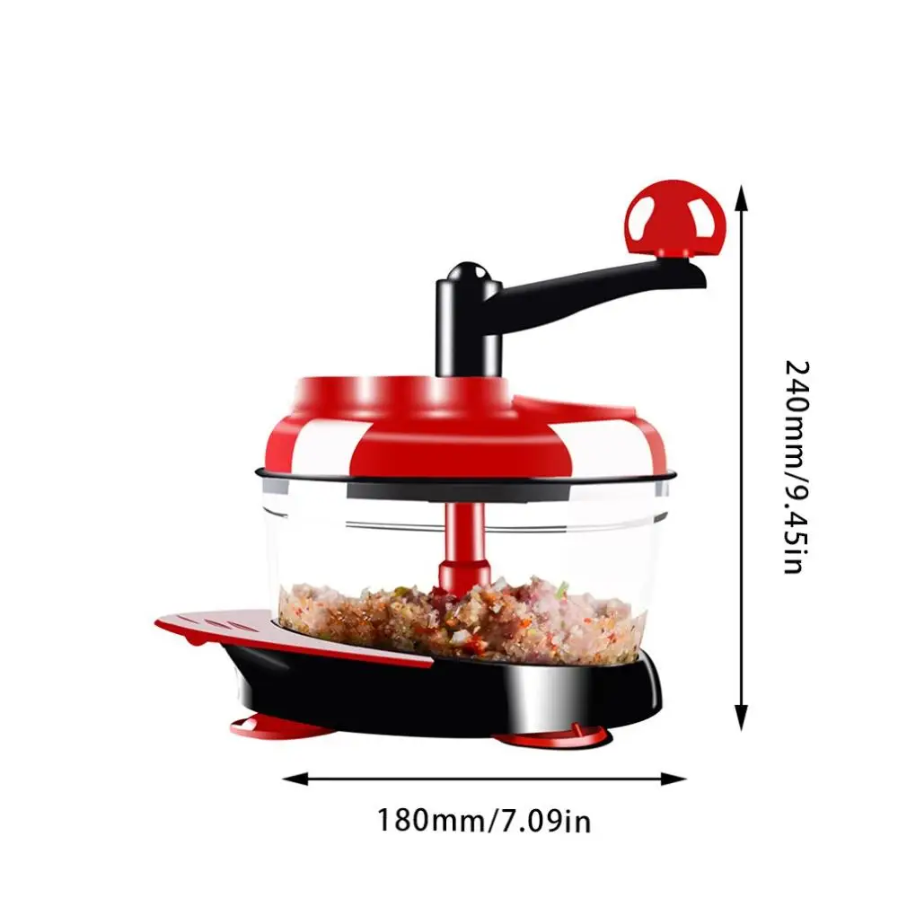 Practical Design Manual Meat Grinder Food Mincer Blender Sausage Maker Multipurpose Food Chopper Kitchen Helper