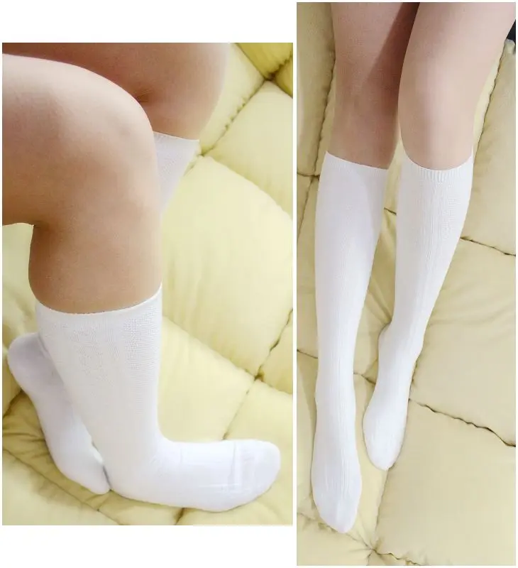 free shipping Women's knee high socks cotton 100 twisted student socks