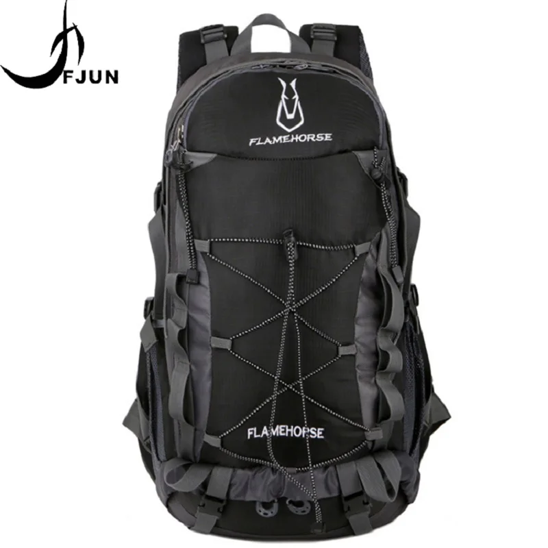FJUN 40L Спорт на открытом воздухе езда на велосипеде рюкзак Для женщин Для мужчин Wateproof нейлон горный кемпинг Пеший Туризм Сумки восхождение