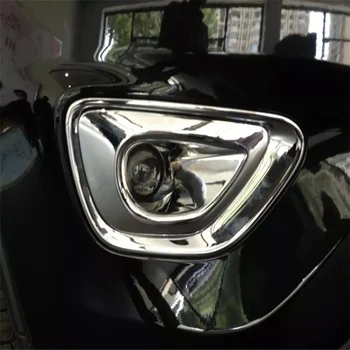 

WELKINRY car auto cover for JEEP Grand Cherokee WK2 2011 2012 2013 2014 2015 2016 2017 ABS chrome front head fog lamp light trim