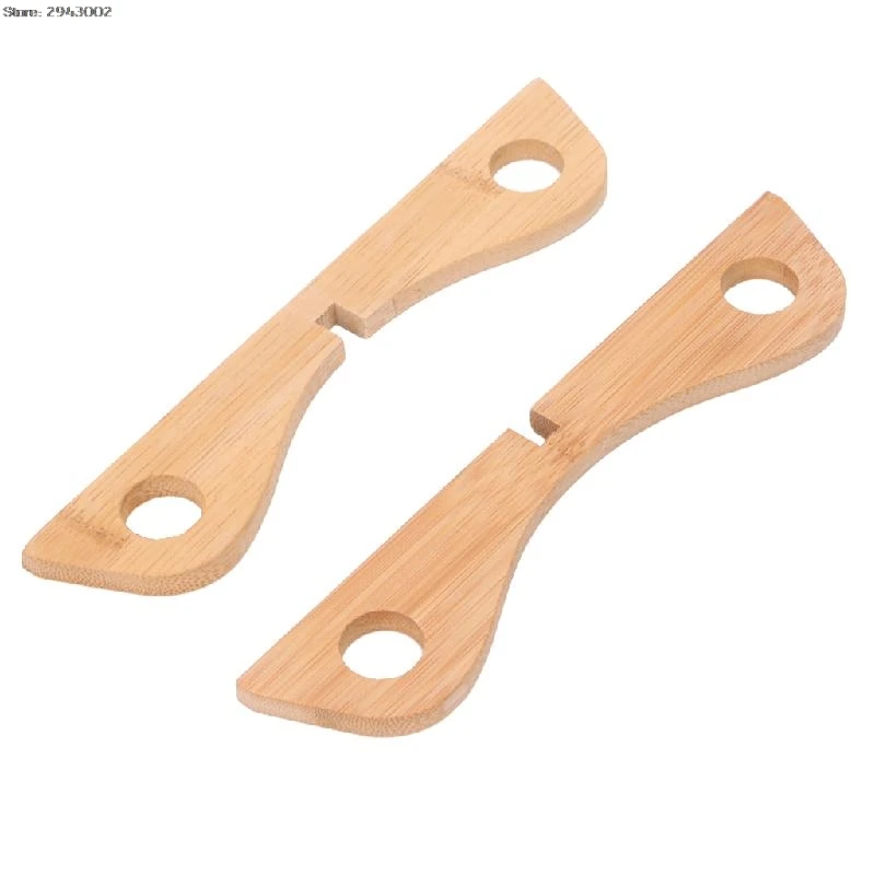 

Useful Bamboo Heat Resistant Pan Mat Removable Pot Holder Kitchen Cooking Tool