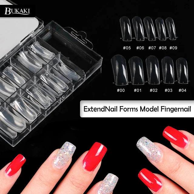 Aliexpress Bukaki 100pcs False Nail Natural French Acrylic Bukaki 100pcs False Nail Natural French Acrylic Uv Gel Fake Art Tips Extension Kit