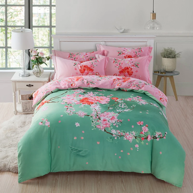 Popular Peach Floral BeddingBuy Cheap Peach Floral Bedding lots from