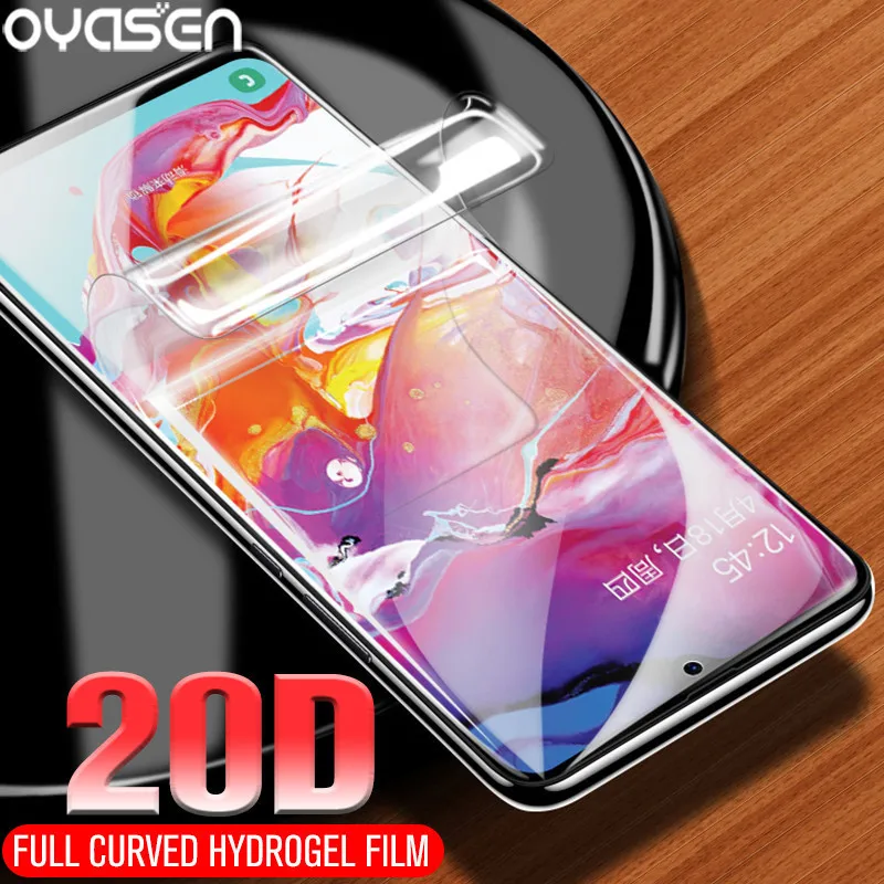 

20D Hydrogel Film For Samsung Galaxy A10 A20 A30 A40 A50 A60 A70 A80 M10 M20 M30 M40 Full Curved Screen Protector Not Glass