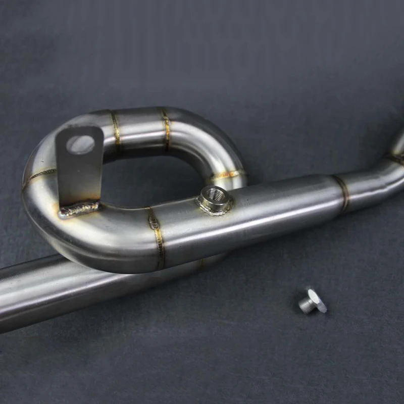 For Yamaha MT-03 YZF R3 R25 2014 2015 2016 Motorcycle Exhaust Muffler Mid Pipe Full System Stainless Steel 2 Colors for Option (4)