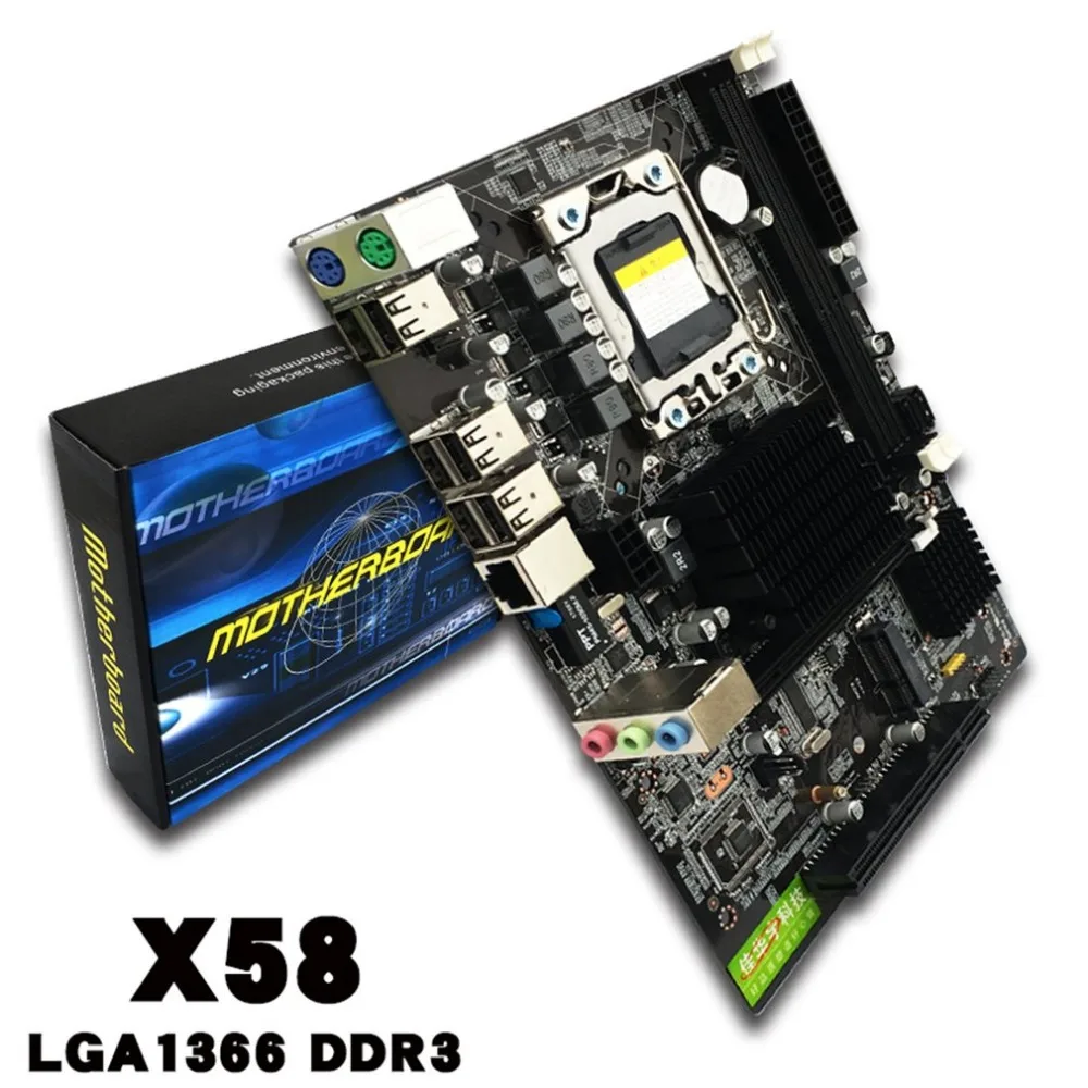 

X58-1336 Motherboard LGA1366 Support DDR3 Memory USB2.0 24/7 Knowledgeable Fast-Response SATA 3Gb/s Connector