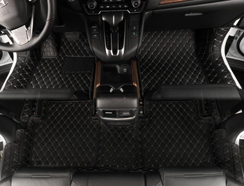 

High quality! Special car floor mats for New Honda CR-V 2018 waterproof wear-resisting rugs carpets for CRV 2017,Free shipping