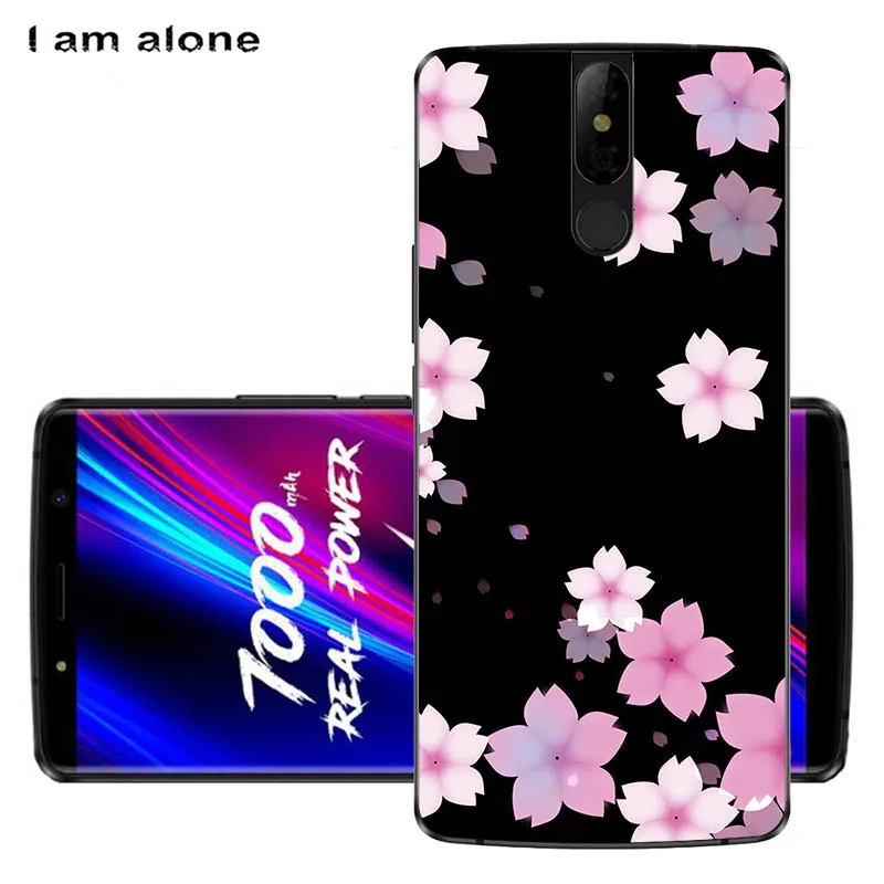 Чехлы для телефонов с надписью I am alone для Leagoo power 5, 5,99 дюйма, мягкие чехлы из ТПУ для мобильных телефонов с мультяшным принтом для Leagoo power, 5 сумок - Цвет: TPU H21