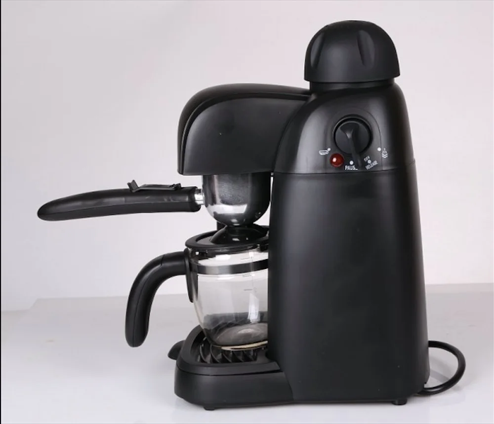 5bar High pressure steam 0.24L coffee machine Italian coffee maker espresso household Cappuccino ...