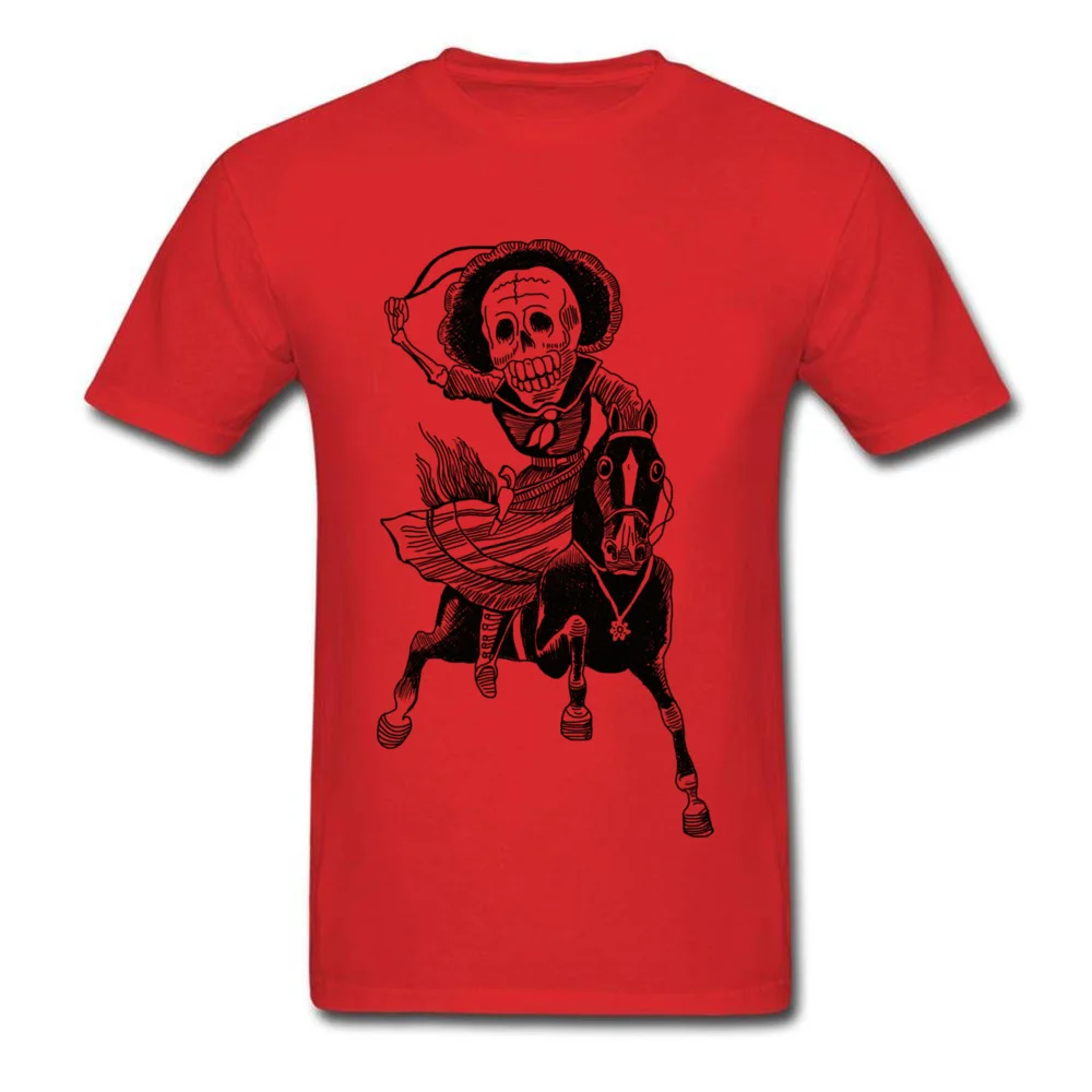 cosie Adelita Tops Shirts for Men New Arrival Summer Fall Round Neck 100% Cotton Short Sleeve T Shirts Normal Tees Adelita red
