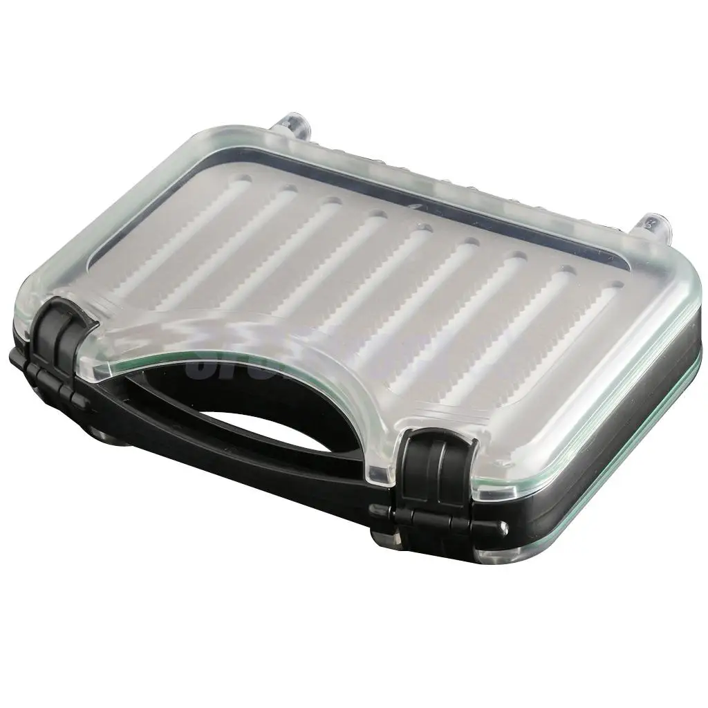 

Waterproof Dry Saltwater Fly Fishing Tackle Box Case Storage with Handle
