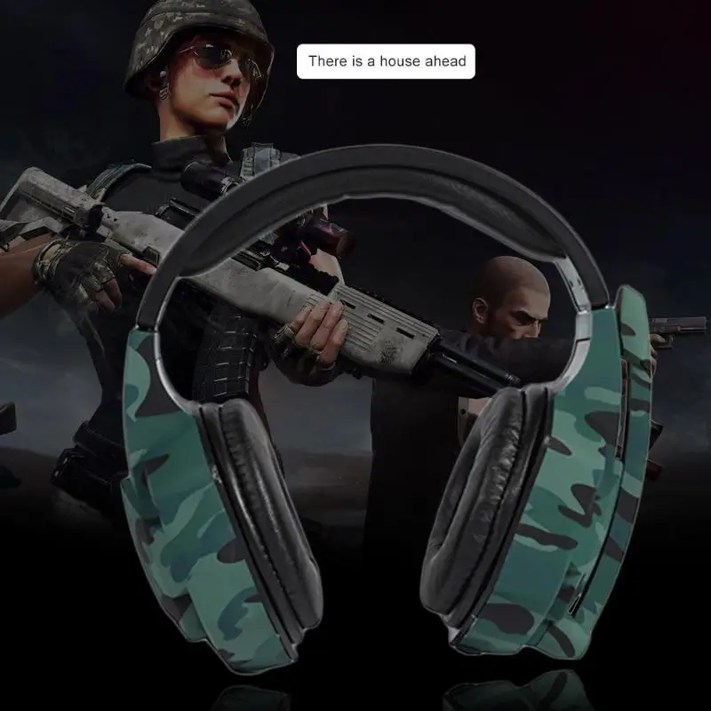 A3 камуфляж PS4/xbox Head-бортовой компьютер ноутбук Стерео Игровые наушники шлем бас игровая гарнитура с микрофоном
