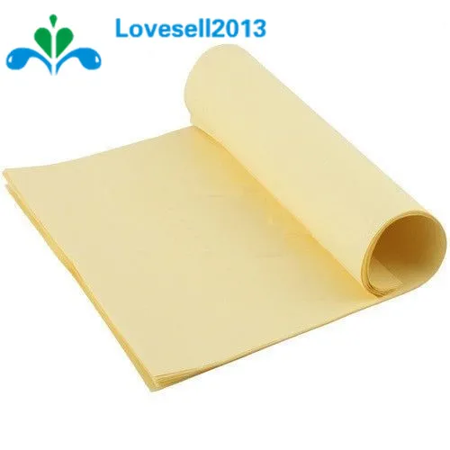 

Free shipping 10PCS A4 Toner Heat Transfer Paper Yellow For DIY PCB Electronic Prototype Mark Top Quality